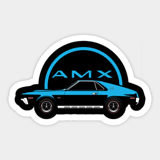 Big Bad Blue 1970 AMX Sticker